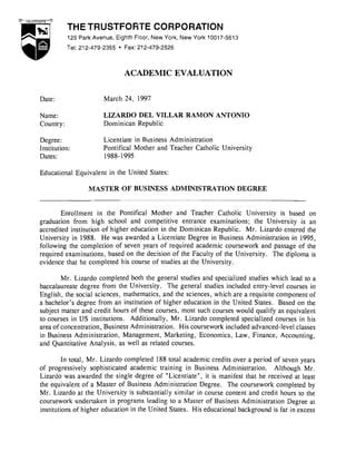 licentiate degree in usa.
